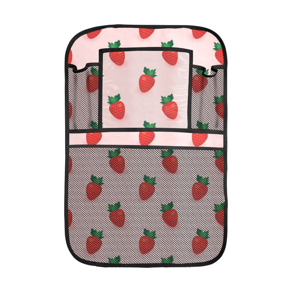 Strawberry beautiful pattern Car Seat Back Organizer