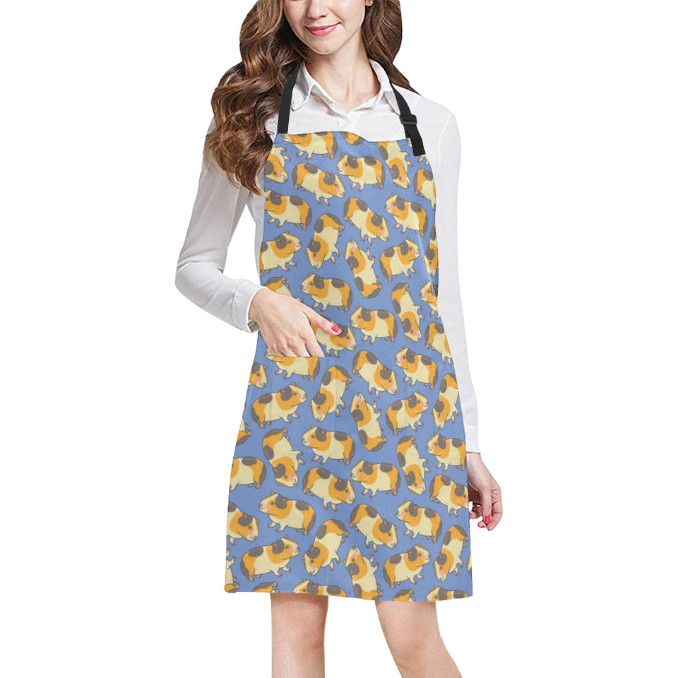 Guinea Pig Pattern Print Design 02 All Over Print Adjustable Apron