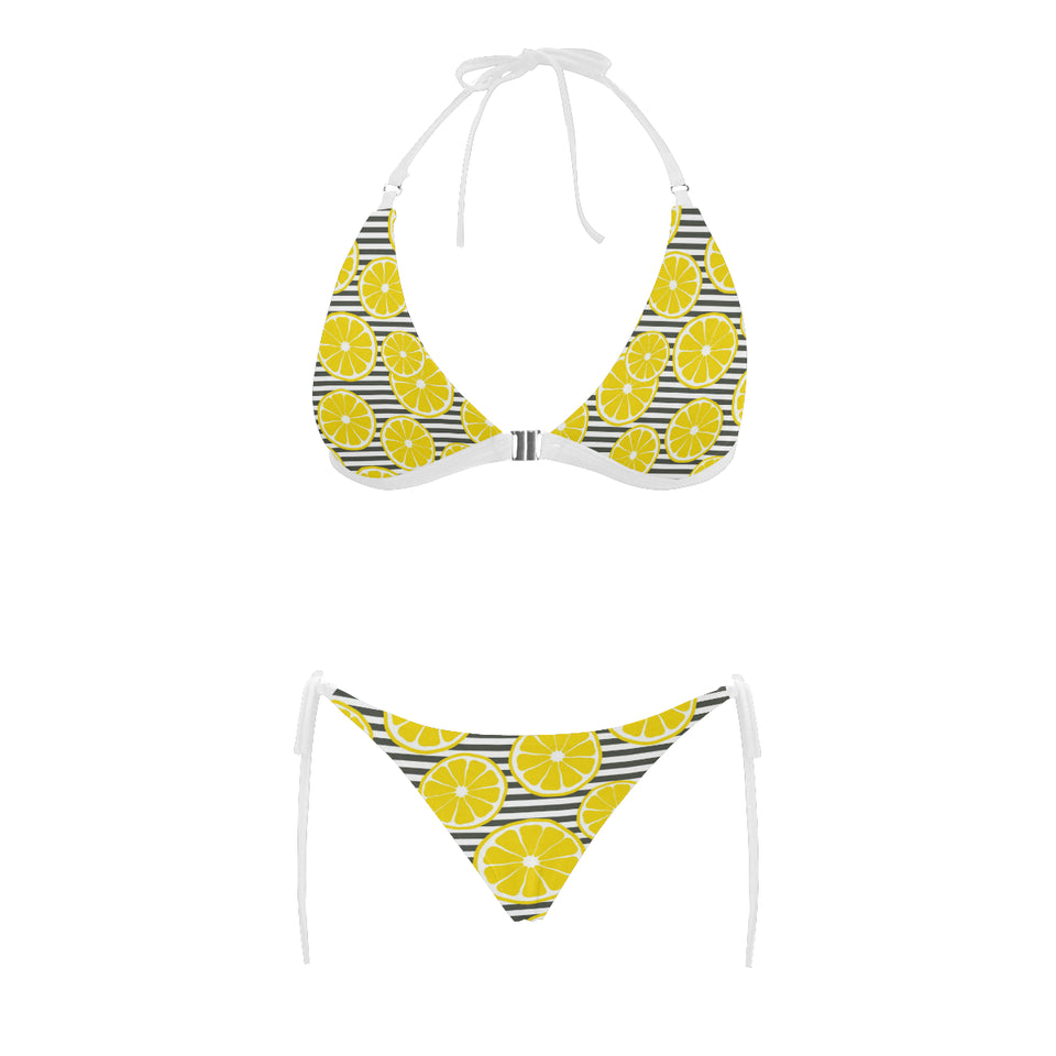 slice of lemon design pattern Sexy Bikinis Two-Piece Swimsuits