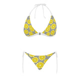 slice of lemon design pattern Sexy Bikinis Two-Piece Swimsuits
