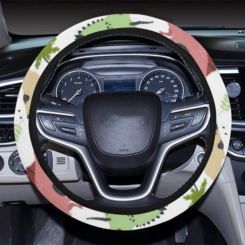 Cute dinosaurs pattern Car Steering Wheel Cover