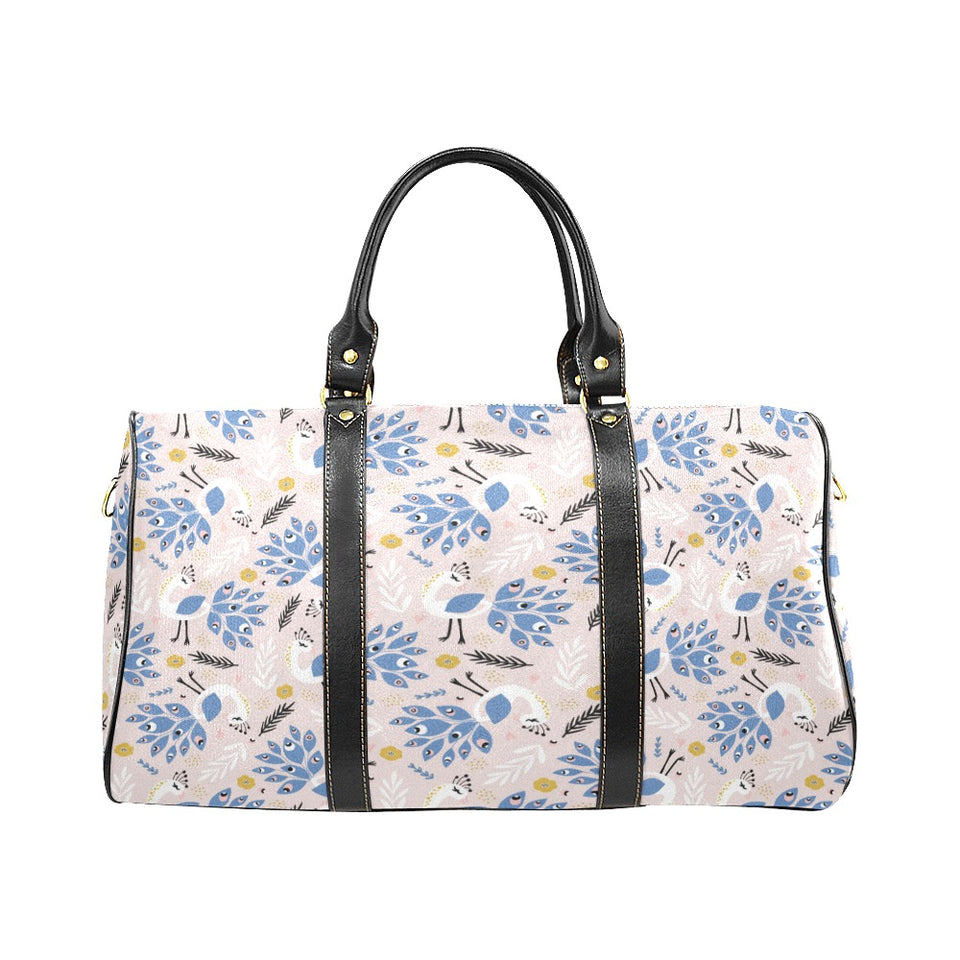 Cute peacock pattern Travel Bag