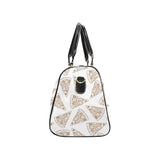 Hand drawn pizza pattern Travel Bag