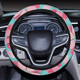 3D sakura cherry blossom pattern Car Steering Wheel Cover