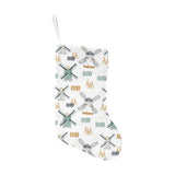 windmill pattern Christmas Stocking