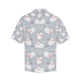 Sweet dreams sheep pattern Men's All Over Print Hawaiian Shirt