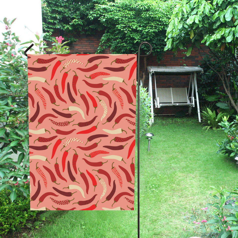 Beautiful Chili peppers pattern House Flag Garden Flag