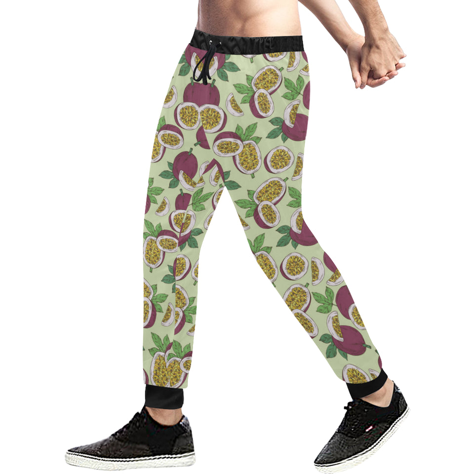 Paassion fruit pattern Unisex Casual Sweatpants