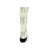 Little young goat pattern Crew Socks