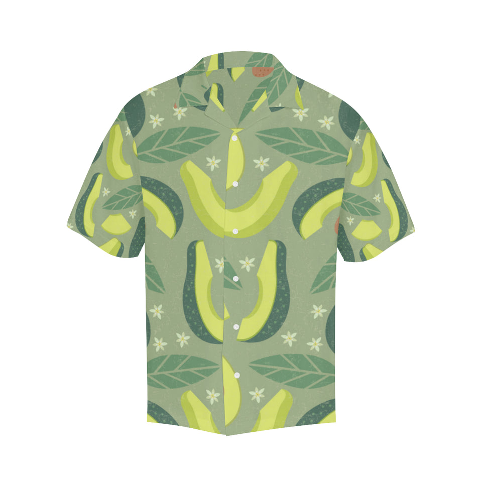 Avocado pattern Men's All Over Print Hawaiian Shirt