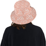 Snake lilies flower pattern Unisex Bucket Hat