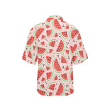 Watermelon pattern Women's All Over Print Hawaiian Shirt