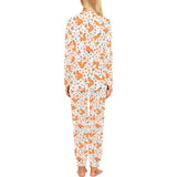 Squirrel Pattern Print Design 05 Women's All Over Print Pajama Set