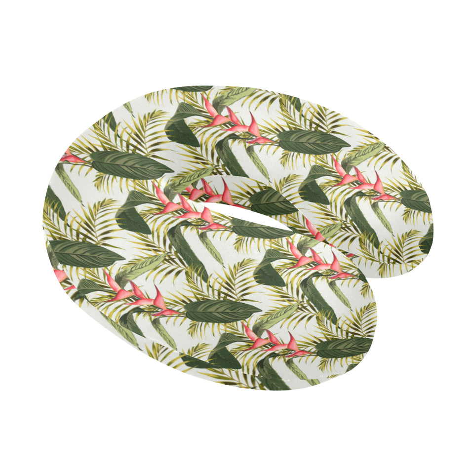 heliconia pattern U-Shaped Travel Neck Pillow