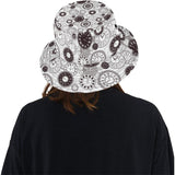 Classic vintage clock pattern Unisex Bucket Hat