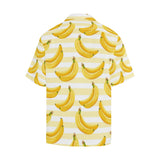 Banana pattern blackground Men's All Over Print Hawaiian Shirt