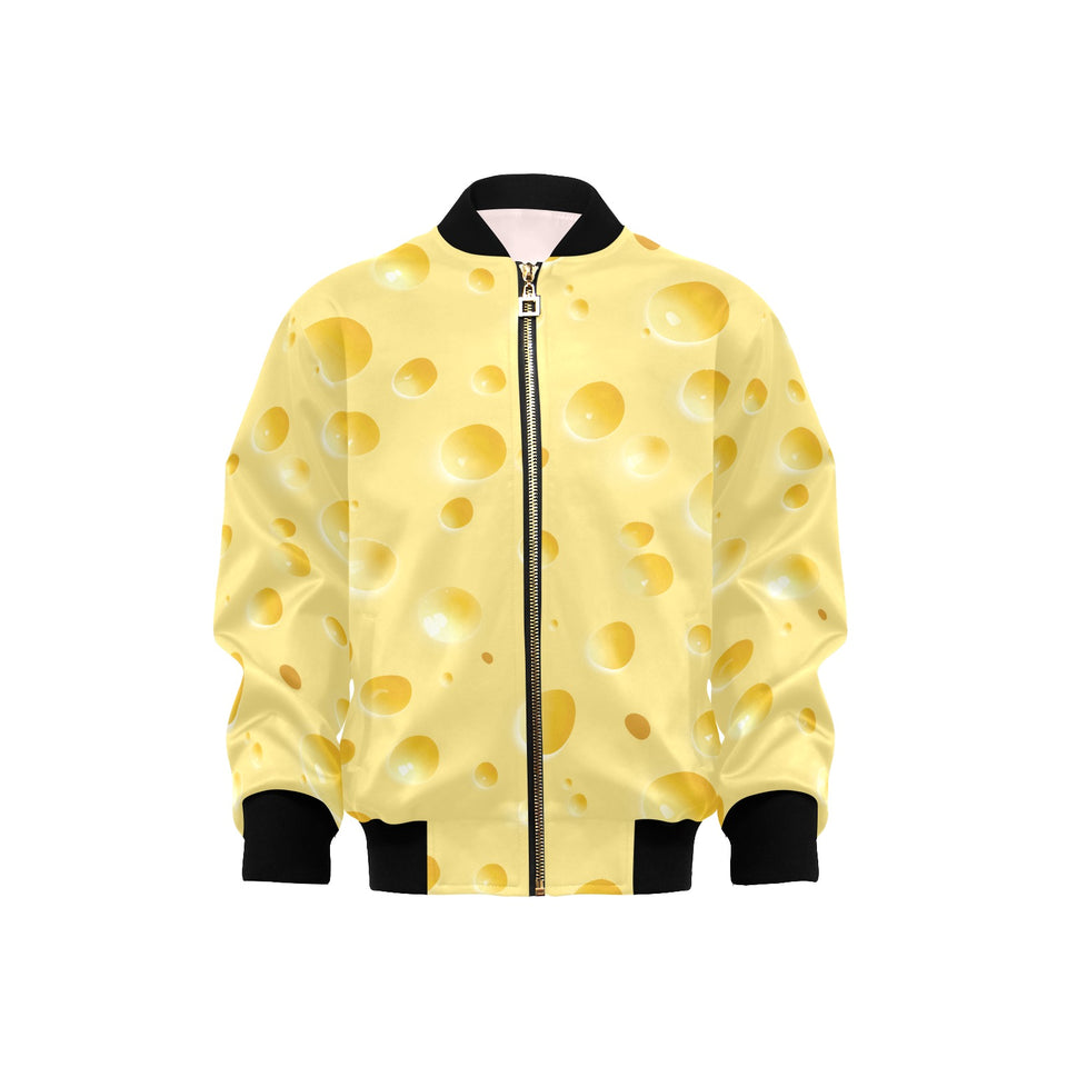 Cheese texture Kids' Boys' Girls' Bomber Jacket
