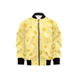 Cheese texture Kids' Boys' Girls' Bomber Jacket