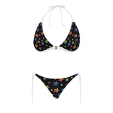 Colorful star pattern Sexy Bikinis Two-Piece Swimsuits