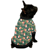 Squirrel Pattern Print Design 03 All Over Print Pet Dog Round Neck Fuzzy Shirt
