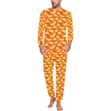 Potato Chips Pattern Print Design 05 Men's All Over Print Pajama