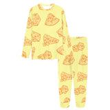 Cheese design pattern Women's All Over Print Pajama Set