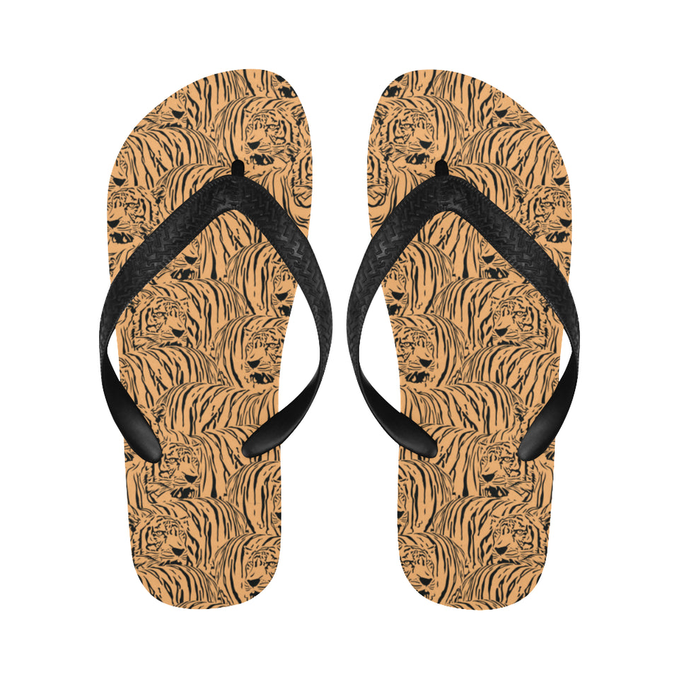 Bengal tigers pattern Unisex Flip Flops
