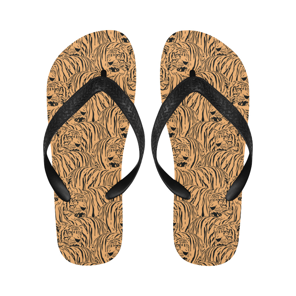 Bengal tigers pattern Unisex Flip Flops
