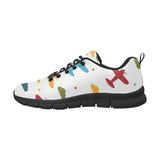 Airplane star cloud colorful Men's Sneaker Shoes