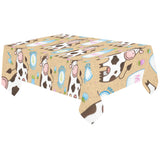 Cow bottle of milk pattern Tablecloth