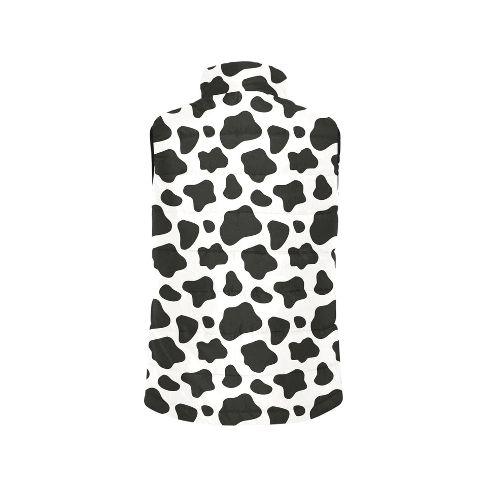 Cow skin pattern Women's Padded Vest