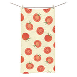 Tomato dot background Bath Towel