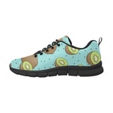 Kiwi blue background Men's Sneaker Shoes
