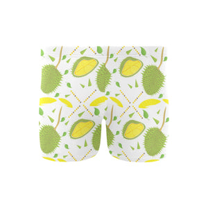 Durian pattern background Men's Swimming Trunks