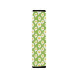 Fried Eggs Pattern Print Design 01 Car Seat Belt Cover
