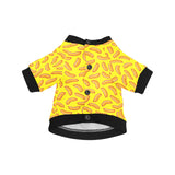 Sausage Pattern Print Design 01 All Over Print Pet Dog Round Neck Fuzzy Shirt