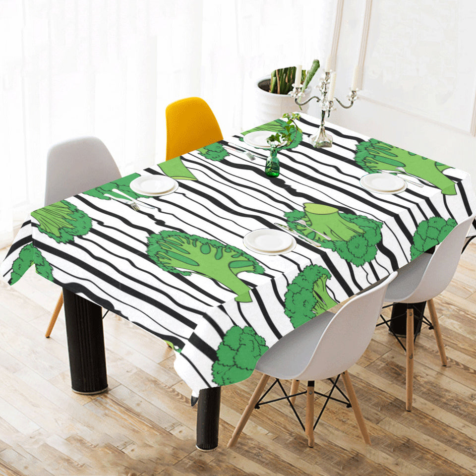 Cool Broccoli pattern Tablecloth