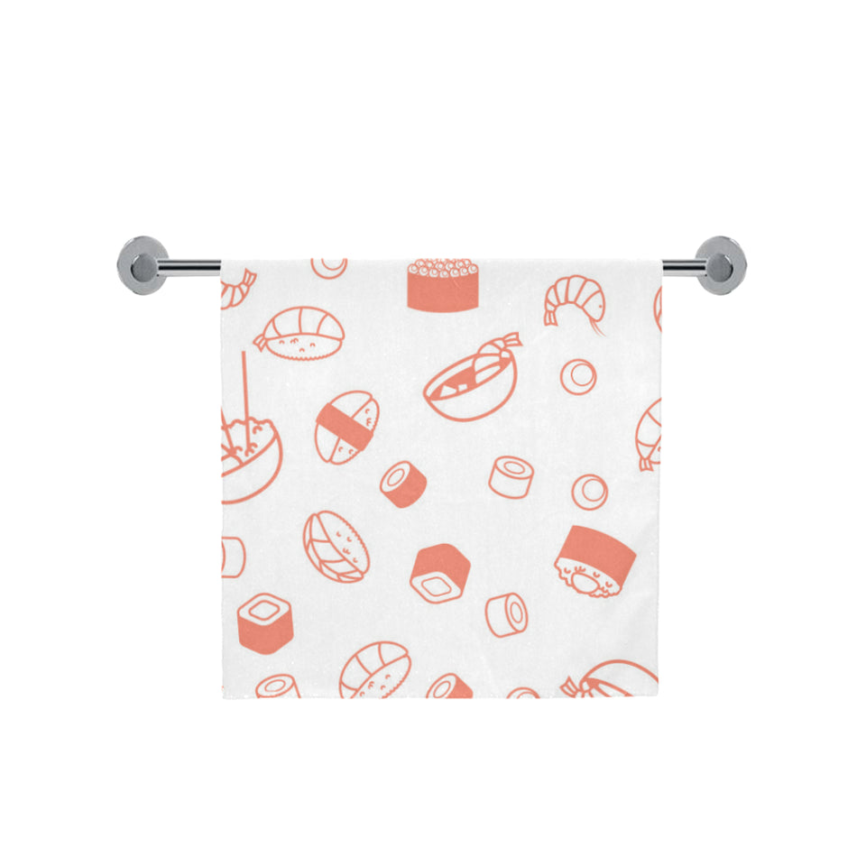 Sushi pattern Bath Towel