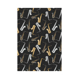 saxophone design pattern House Flag Garden Flag