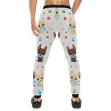 Cute Chihuahua dog pattern Unisex Casual Sweatpants