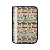 Sun Glasses Pattern Print Design 02 Car Seat Belt Cover