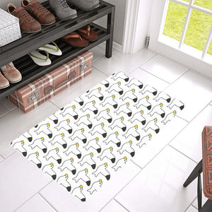 Seagull Pattern Print Design 05 Doormat