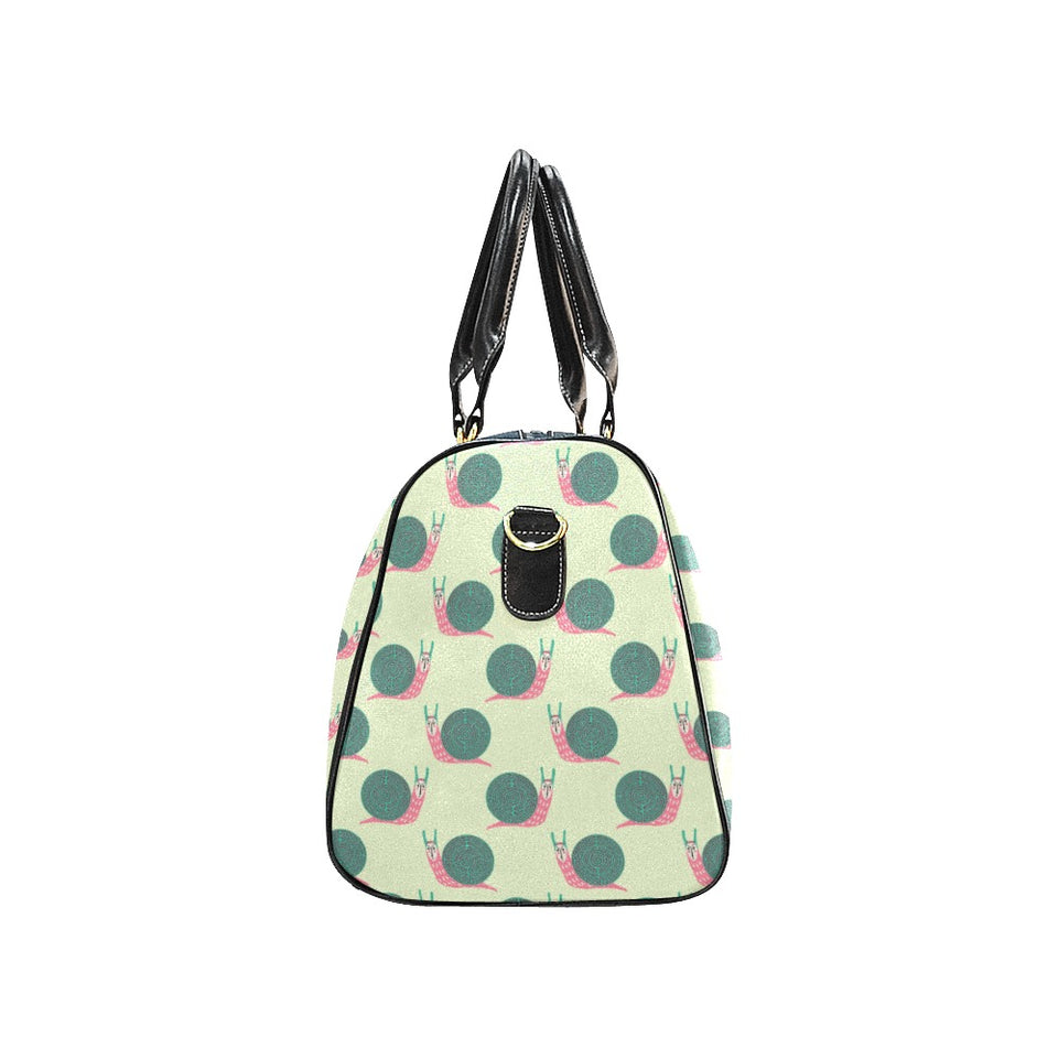 Snail Pattern Print Design 04 Travel Bag