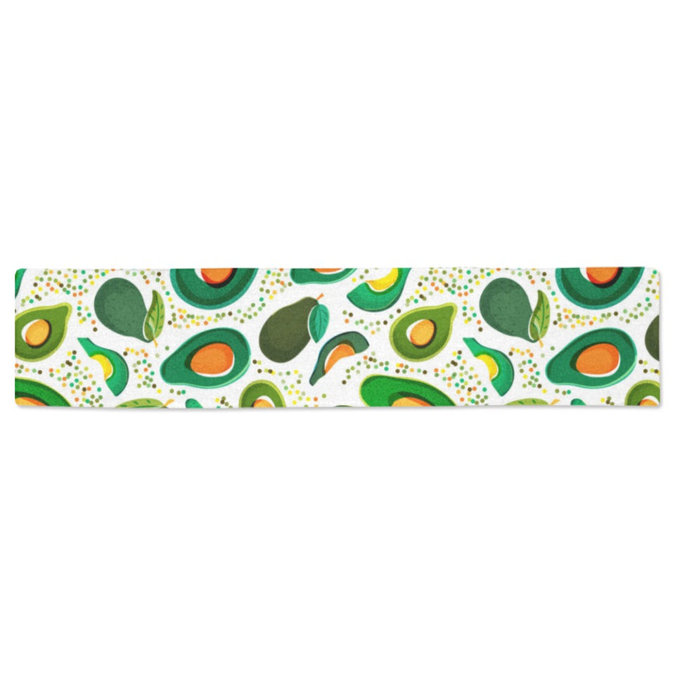 Avocado design pattern Table Runner