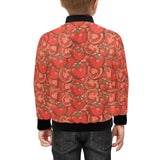 Red Tomato Pattern Kids' Boys' Girls' Bomber Jacket
