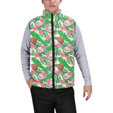 Coconut Pattern Print Design 01 Men's Padded Vest
