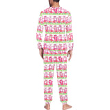 Teddy Bear Pattern Print Design 04 Men's All Over Print Pajama