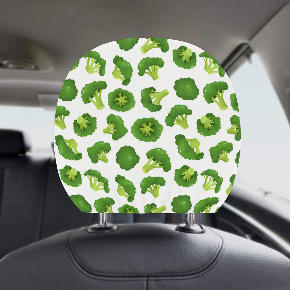 Cute broccoli pattern Car Headrest Cover