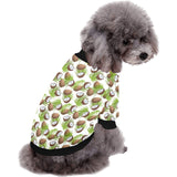 Coconut Pattern Print Design 04 All Over Print Pet Dog Round Neck Fuzzy Shirt