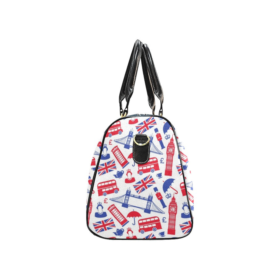 British Pattern Print Design 01 Travel Bag